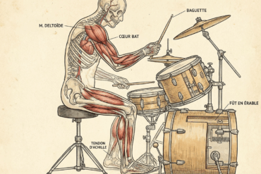 Comment améliorer sa tenue des baguettes de batterie : développer un geste sain et un rebond naturel