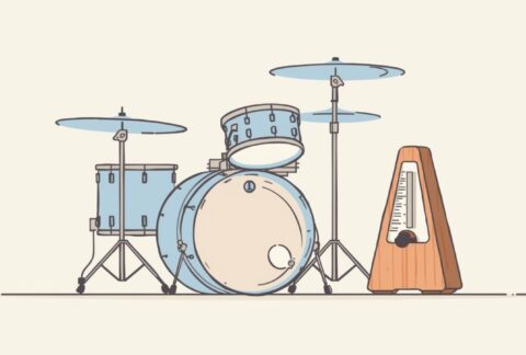 Le tempo en musique - batterie et métronome