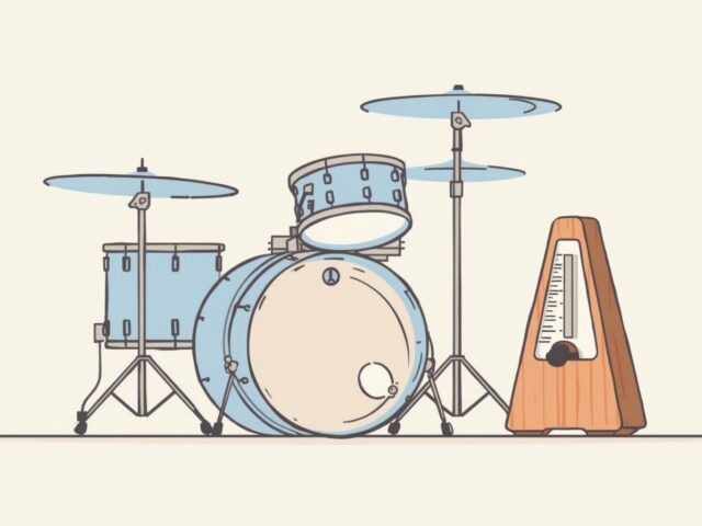 Le tempo en musique - batterie et métronome